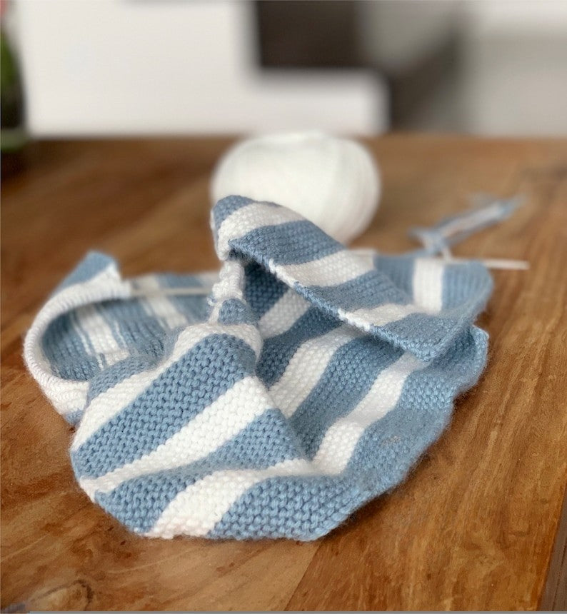 Bluebell Baby Sweater Knitting Pattern