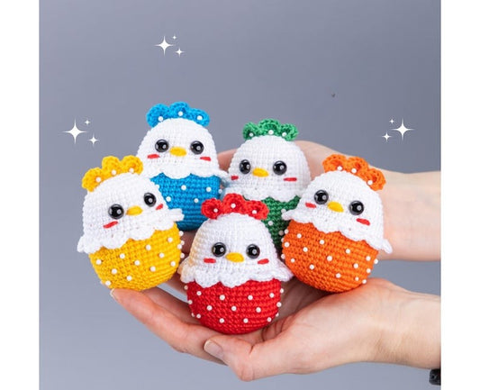 Cheerful Chicks Crochet Pattern