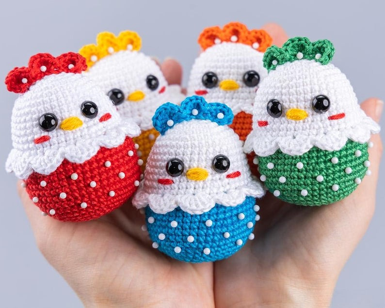 Cheerful Chicks Crochet Pattern