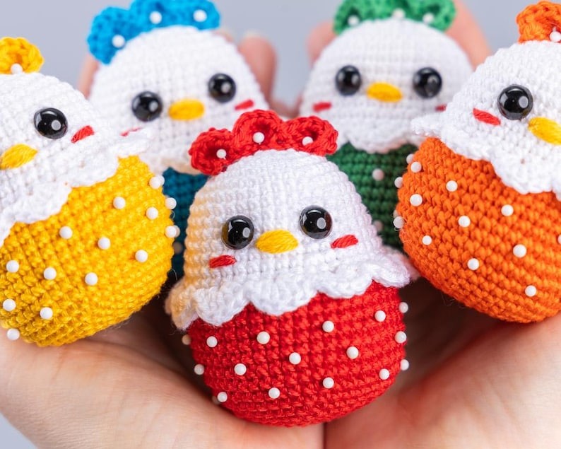 Cheerful Chicks Crochet Pattern