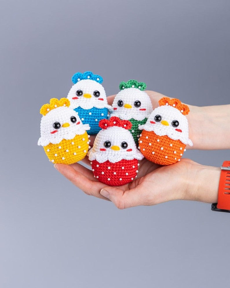 Cheerful Chicks Crochet Pattern