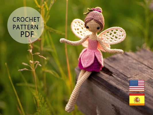 Fuchsia Fairy Crochet Pattern