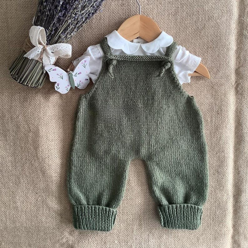 Cozy Nest Jumpsuit Knitting Pattern
