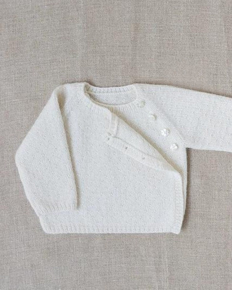 Silver Mist Cardigan Knitting Pattern