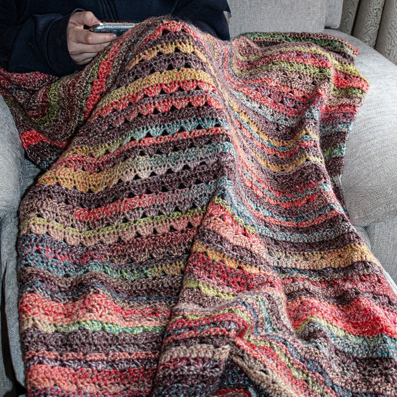 Wildflower Blanket Crochet Pattern