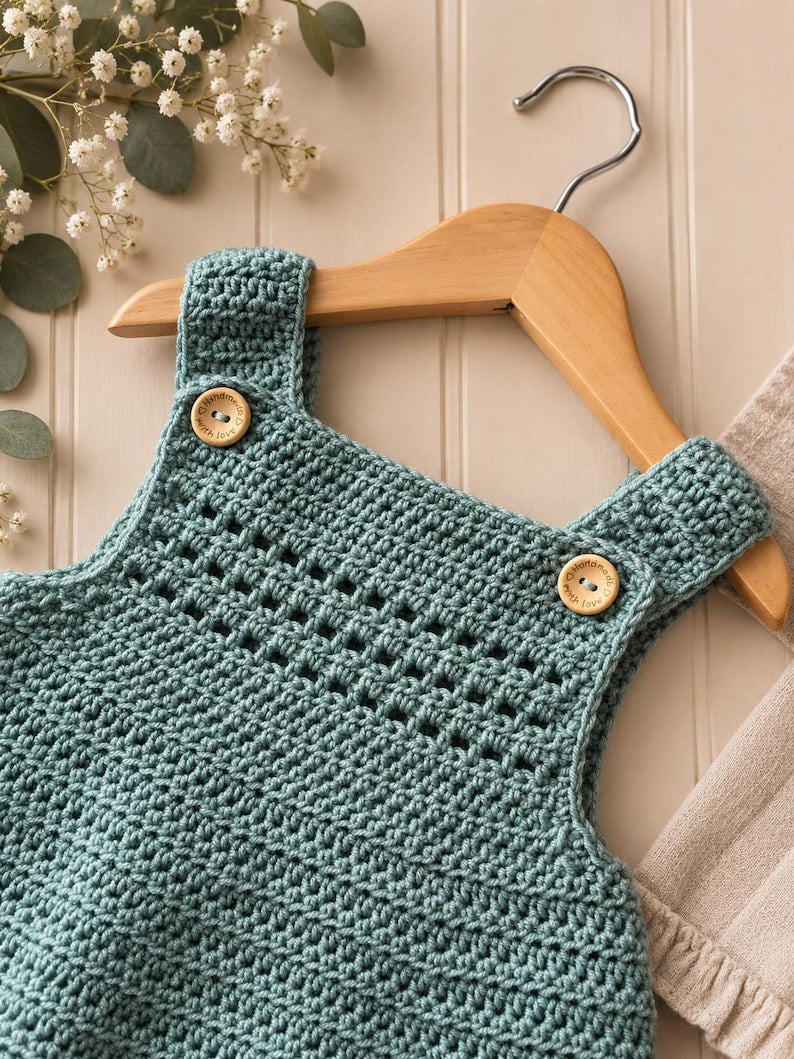 Sophie Pinafore Dress Crochet Pattern