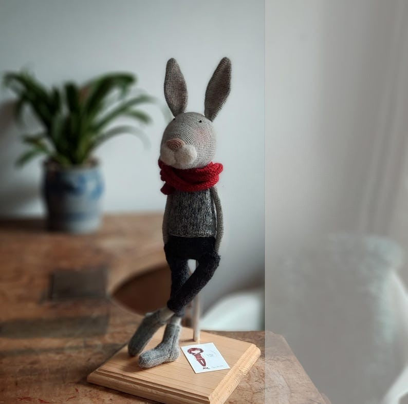 Storybook Rabbit Crochet Pattern
