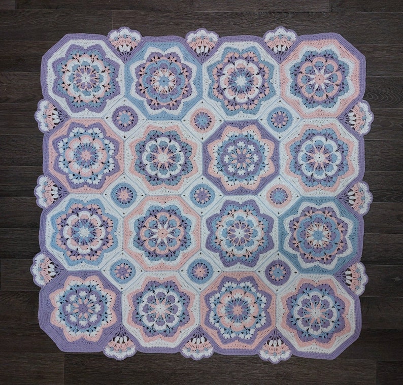 Harmony Blanket Crochet Pattern