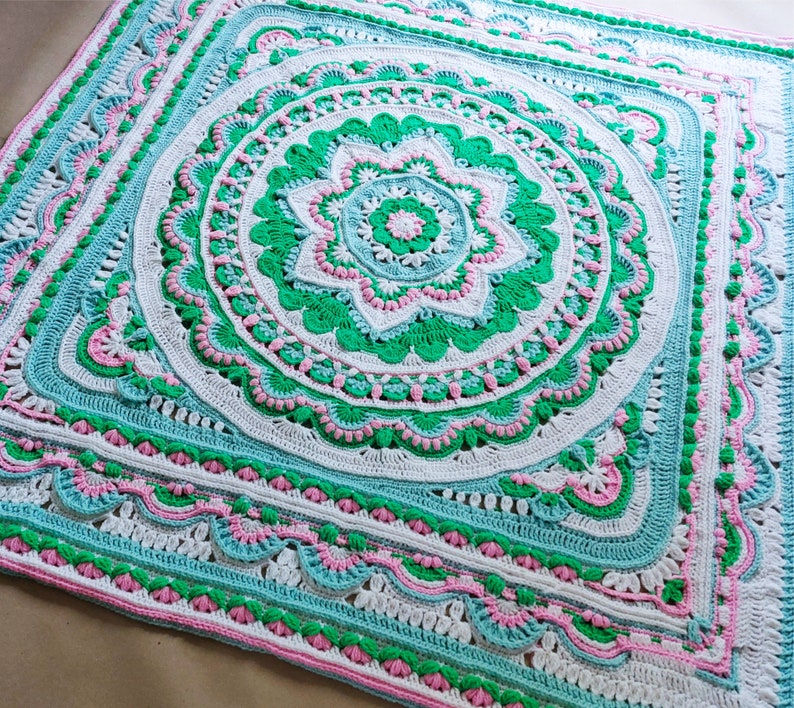 Comfort Blanket Crochet Pattern