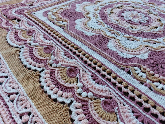 Rosefield Blanket Crochet Pattern