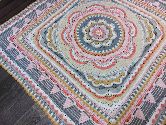 VIBES Blanket Crochet Pattern