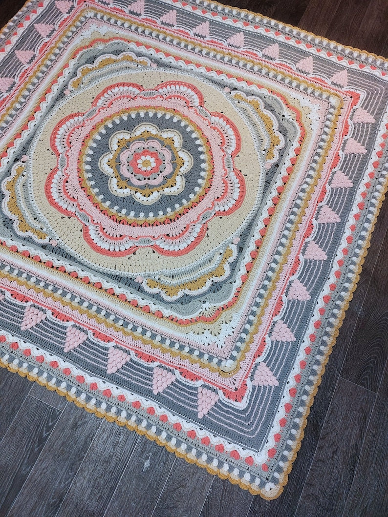 VIBES Blanket Crochet Pattern