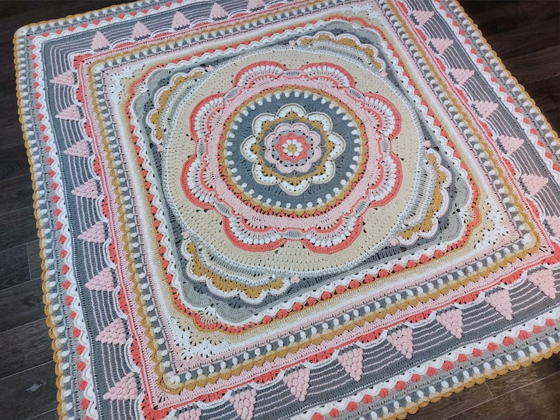 VIBES Blanket Crochet Pattern