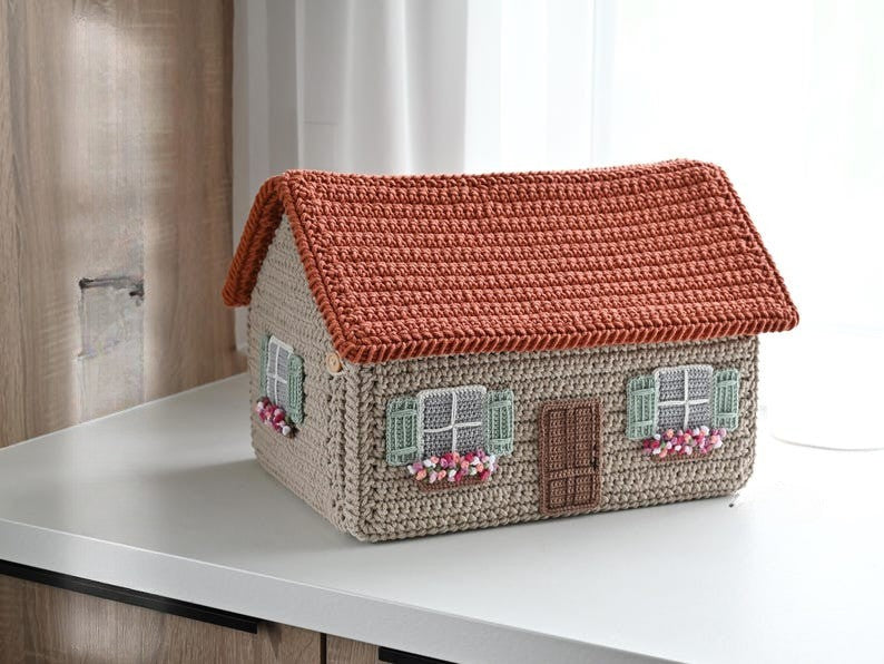 Cottage House Crochet Pattern