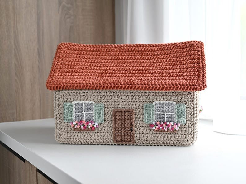 Cottage House Crochet Pattern