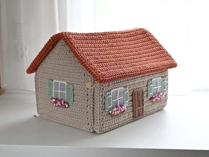 Cottage House Crochet Pattern