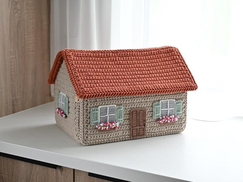 Cottage House Crochet Pattern