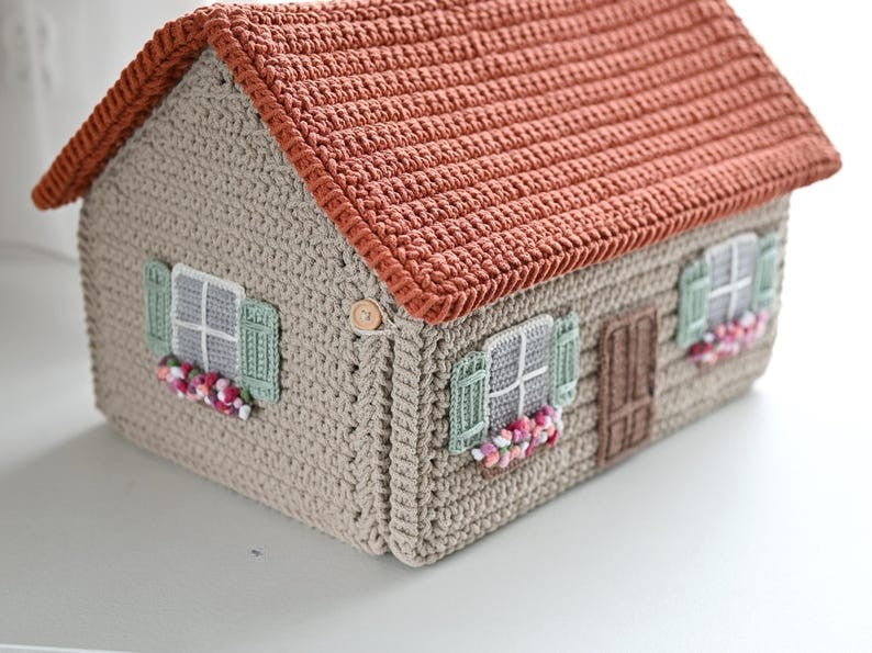 Cottage House Crochet Pattern