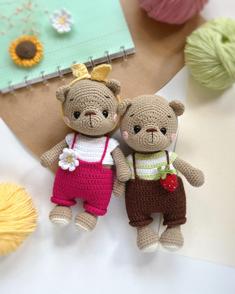 Benny Bear Crochet Pattern