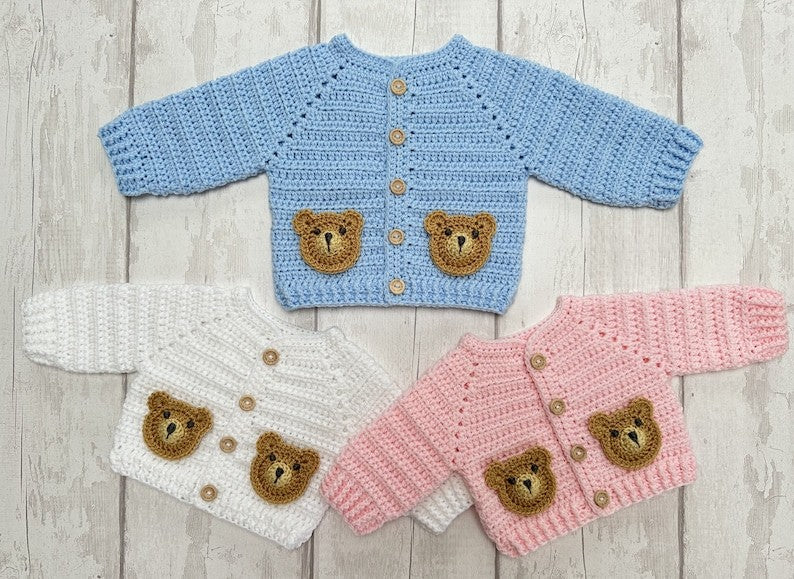 Bloomy Cardigan Crochet Pattern