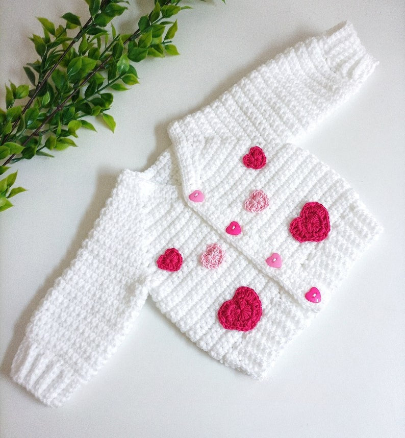Starfish Cardigan Crochet Pattern
