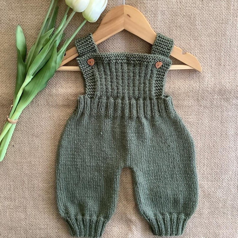 Little Olive Jumpsuit Knitting Pattern