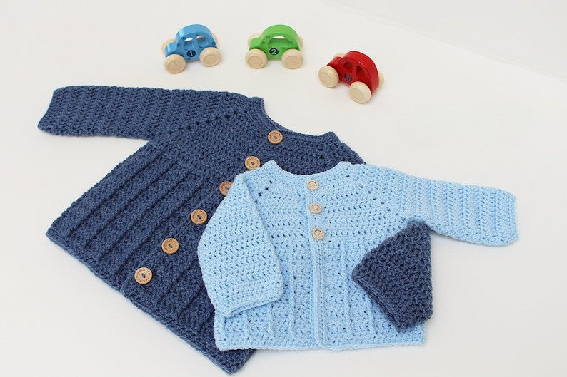 Bramley Cardigan Crochet Pattern
