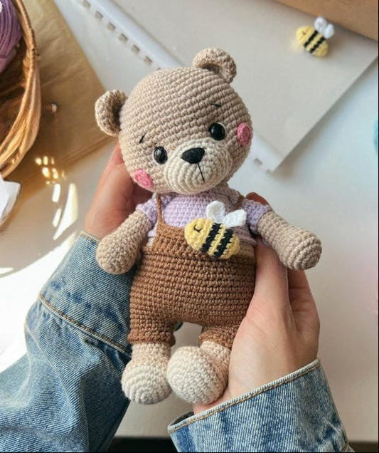 Buzzing Bear Crochet Pattern