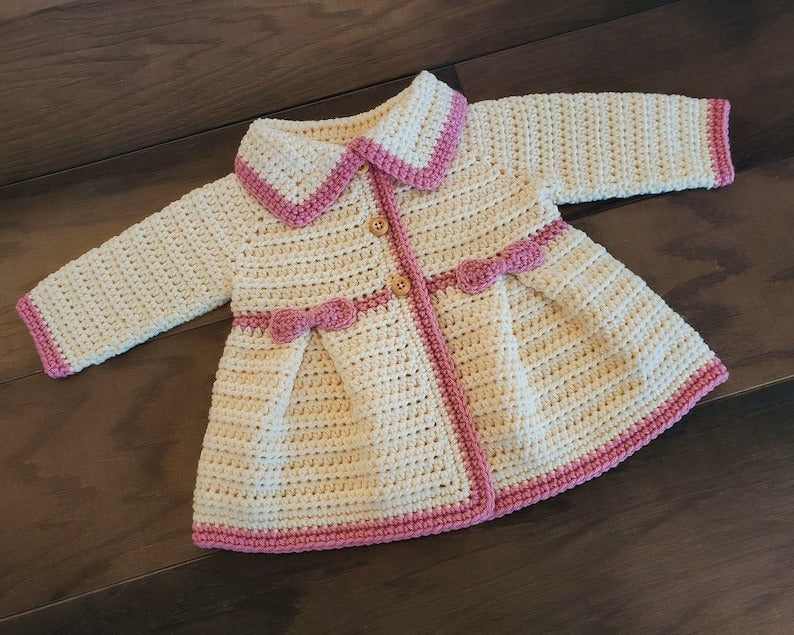 Sweetheart Coat Crochet Pattern
