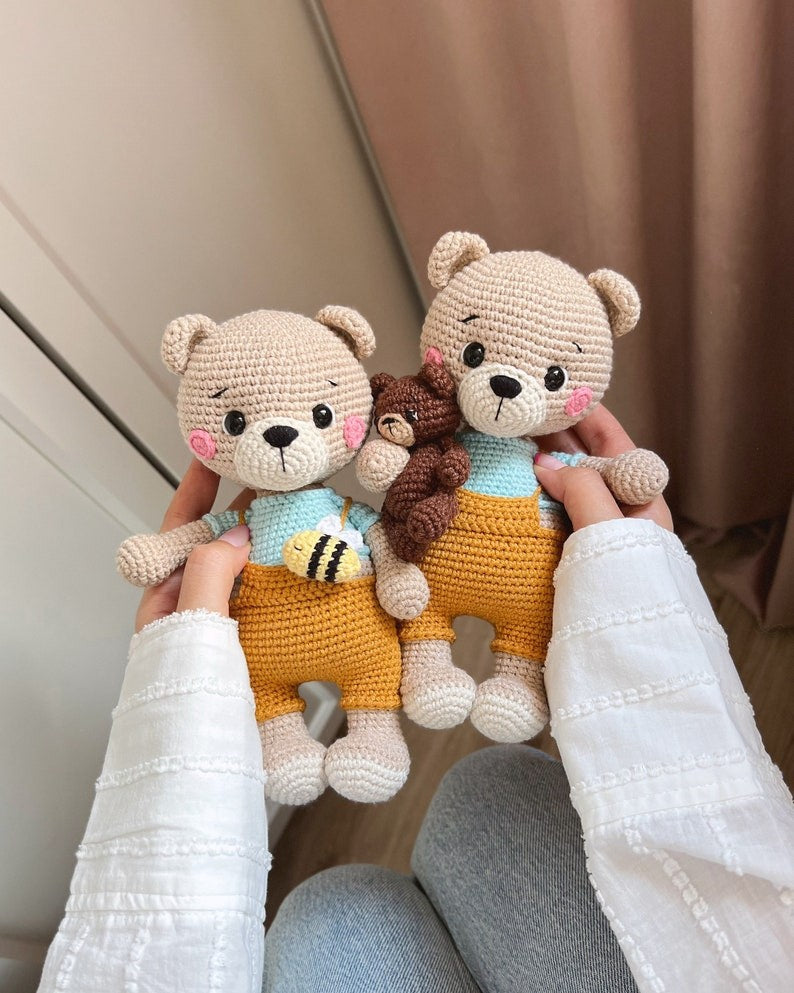 Buzzing Bear Crochet Pattern