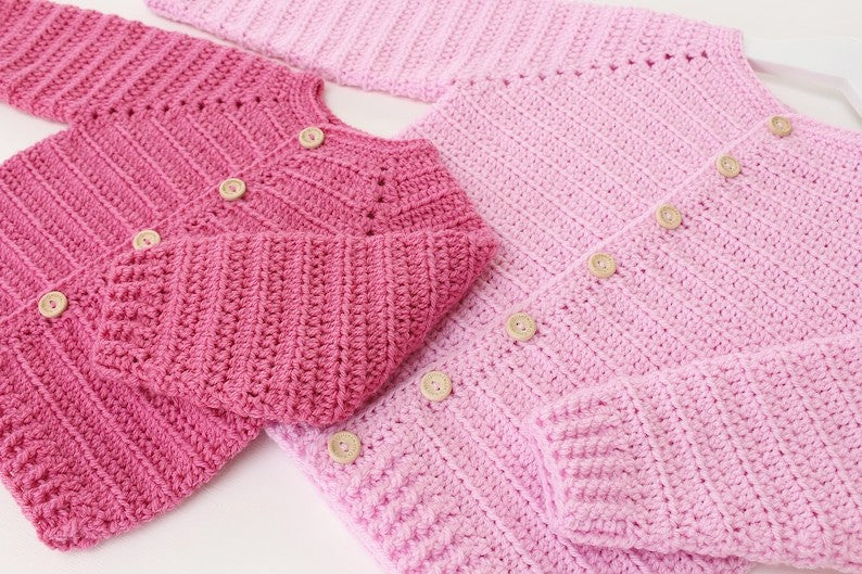 Bloomy Cardigan Crochet Pattern