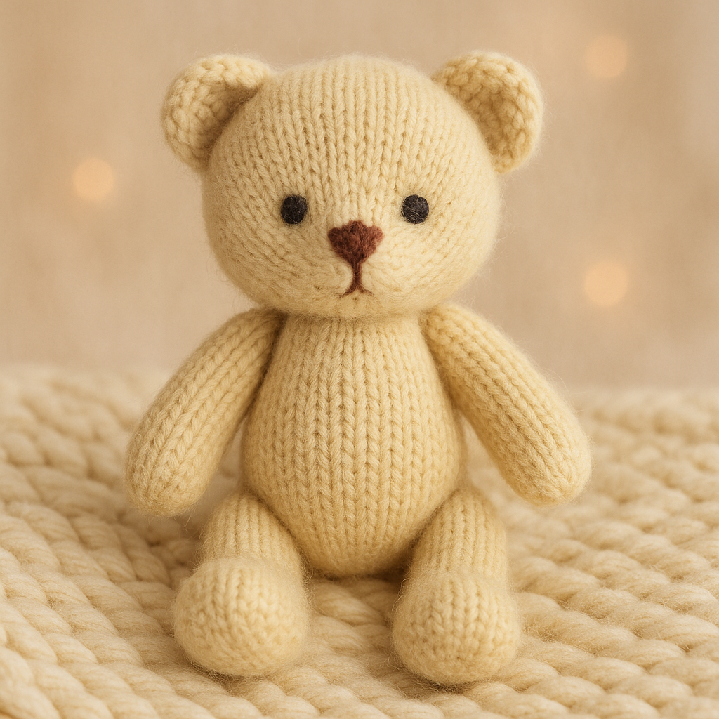 Adventure Bear Knitting Pattern