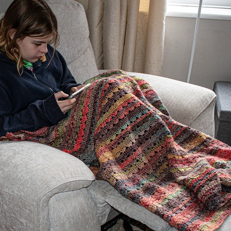 Wildflower Blanket Crochet Pattern