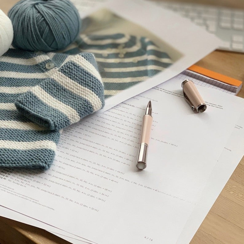 Bluebell Baby Sweater Knitting Pattern
