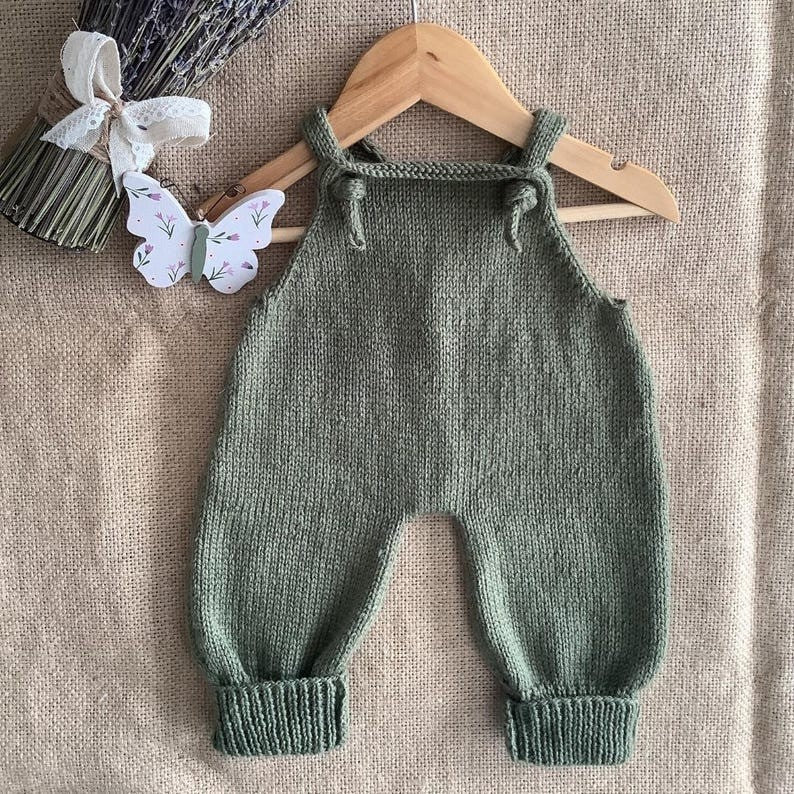 Cozy Nest Jumpsuit Knitting Pattern