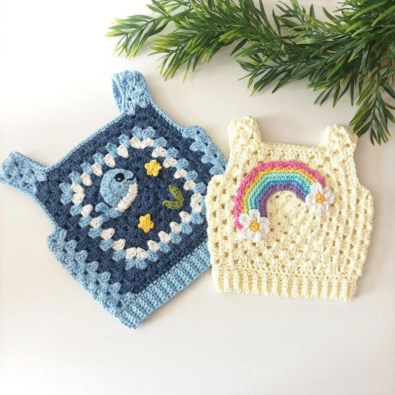Ocean Whimsy Set Crochet Pattern
