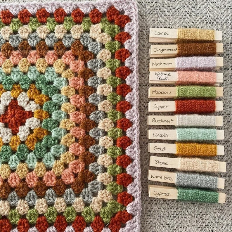 Confetti Blanket Crochet Pattern