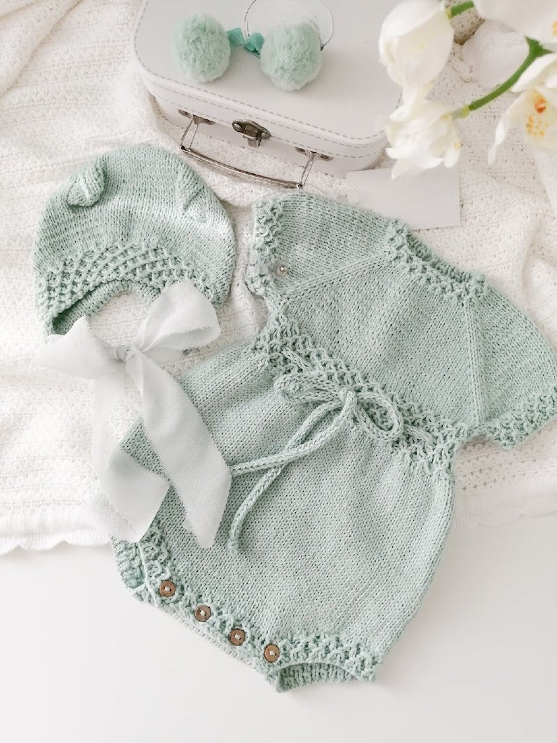 Holy Baby Bodysuit Knitting Pattern