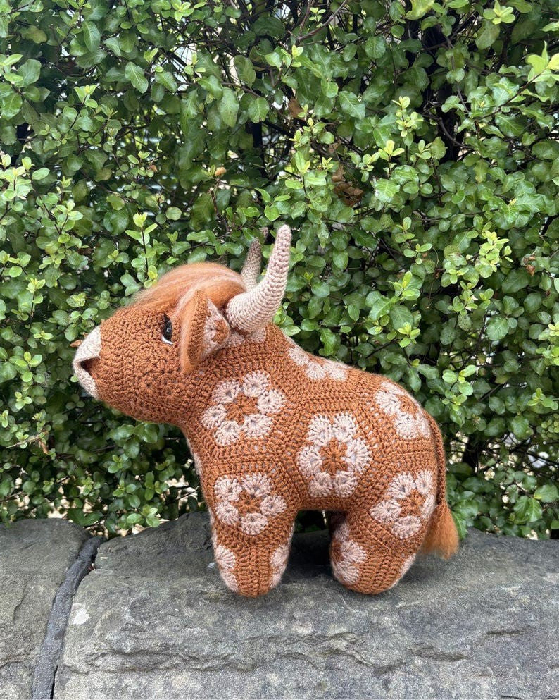 Bloomhorn Cow Crochet Pattern