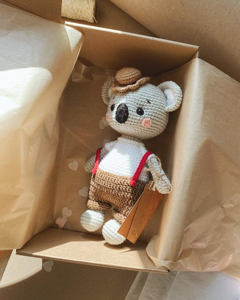 Oliver Koala Crochet Pattern