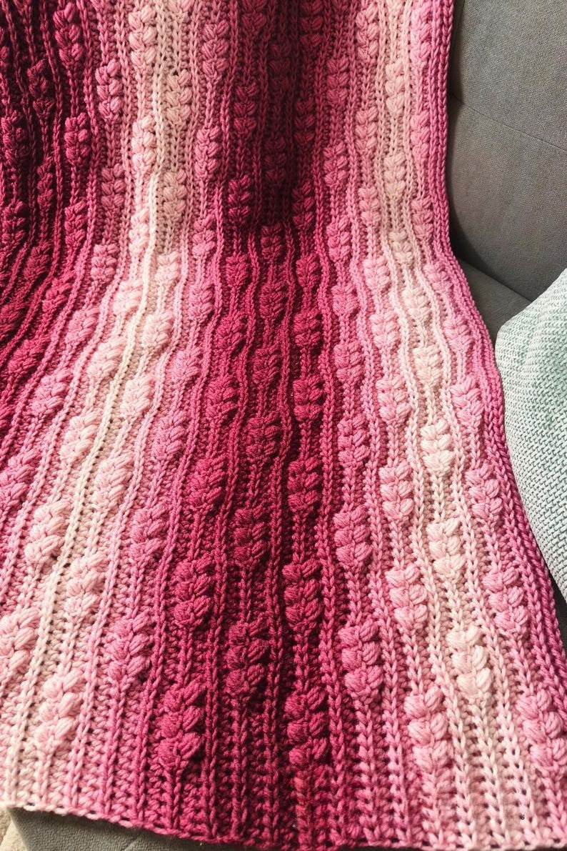 Mulberry Blanket Crochet Pattern