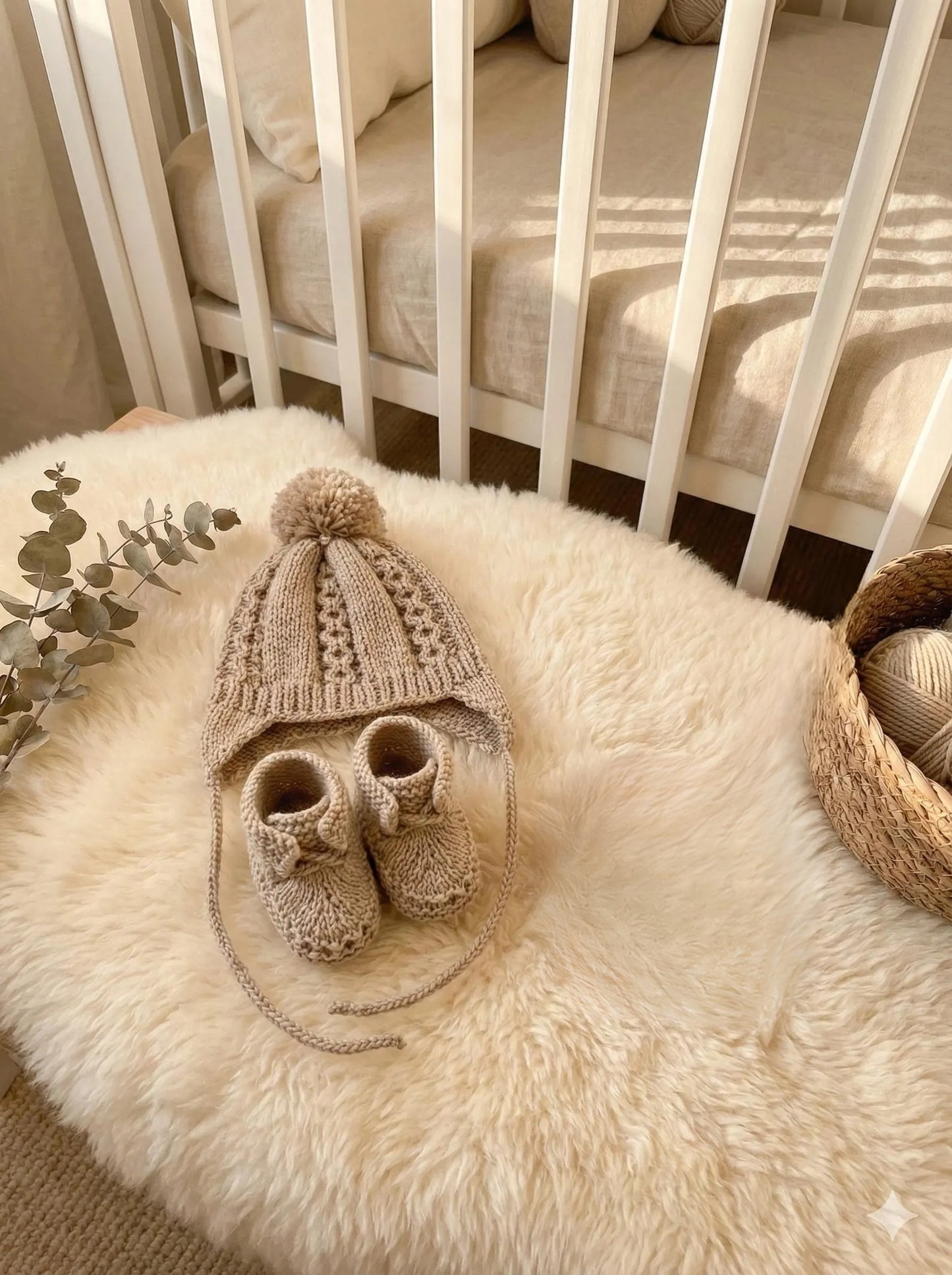 Hazel Nest Baby Set Knitting Pattern