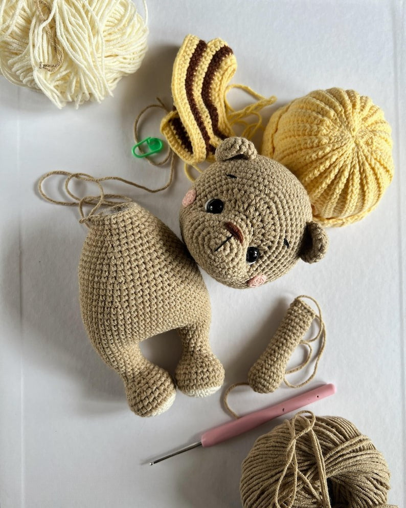 Benny Bear Crochet Pattern