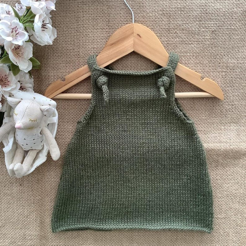 Daisy Dress Knitting Pattern