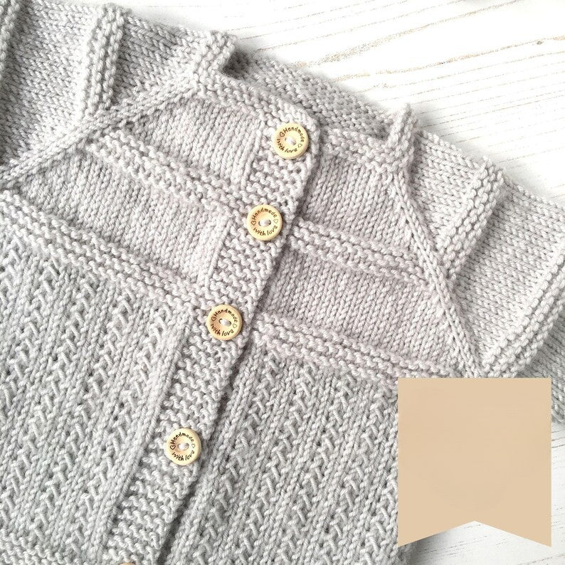 Gentle Baby Cardigan Knitting Pattern