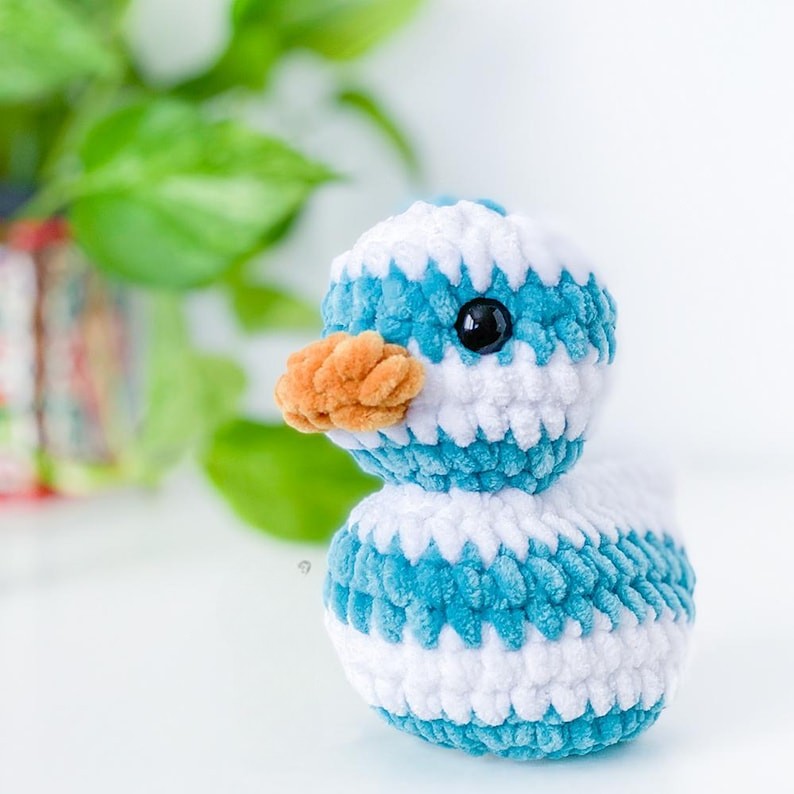 Ducky Trio Crochet Pattern