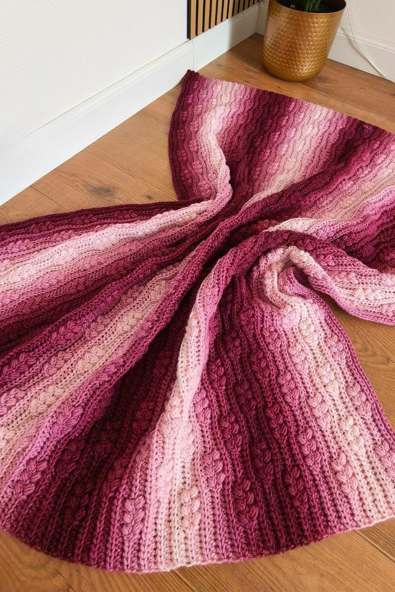 Mulberry Blanket Crochet Pattern