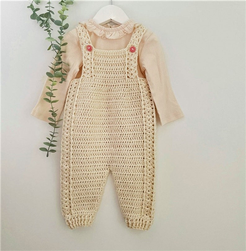 Berry Bloom Overalls Crochet Pattern