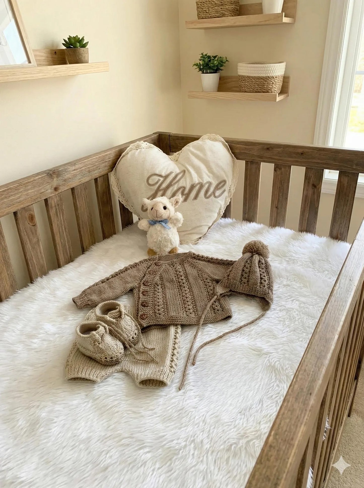 Hazel Nest Baby Set Knitting Pattern