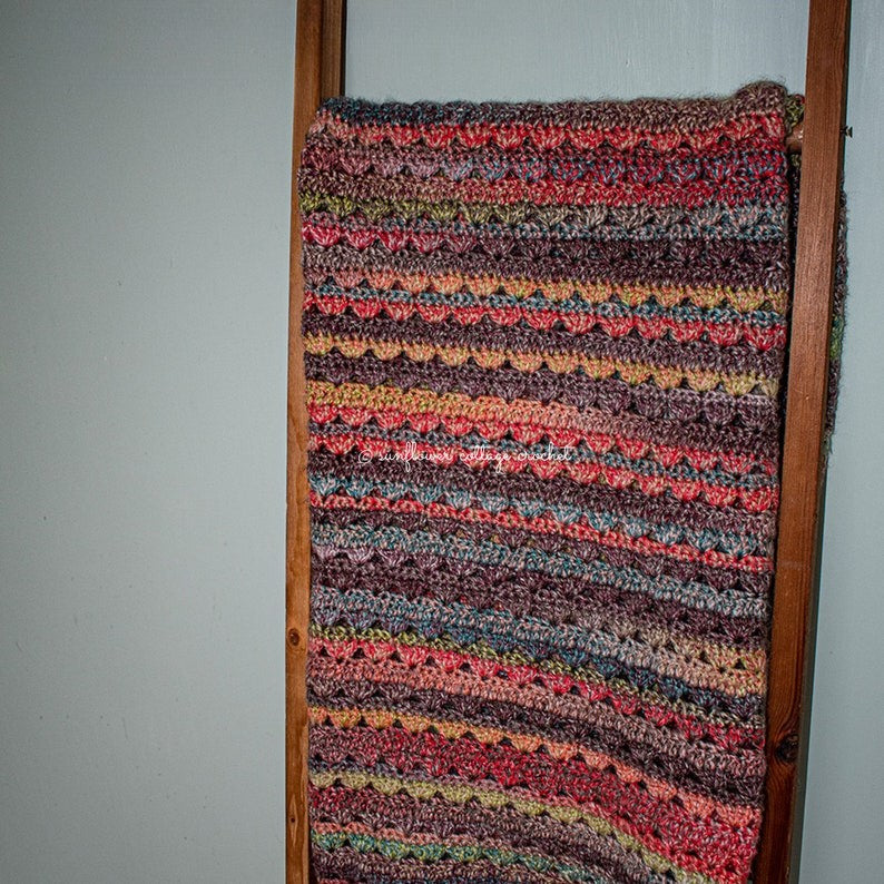 Wildflower Blanket Crochet Pattern
